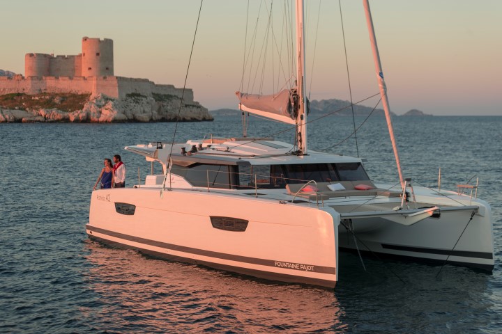 new video of the fp astrea 42 - fountaine pajot croatia