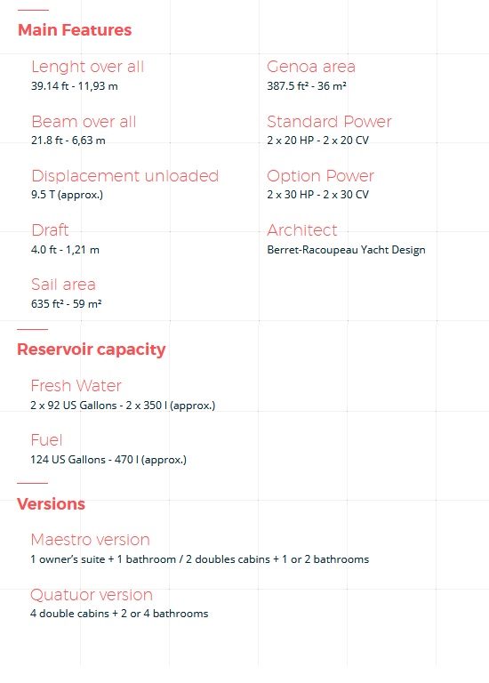 Isla40-main-features-specification